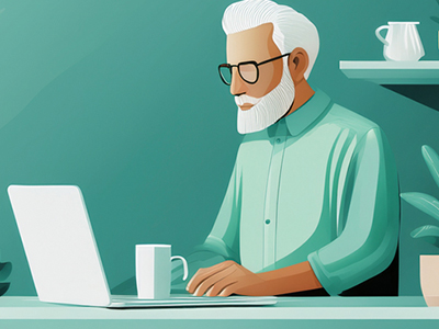 A family caretaker helping a loved one.